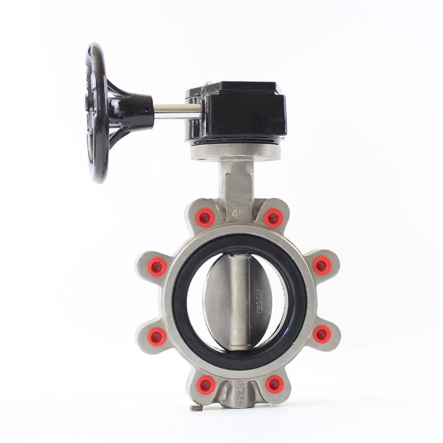 不锈钢涡轮凸耳蝶阀