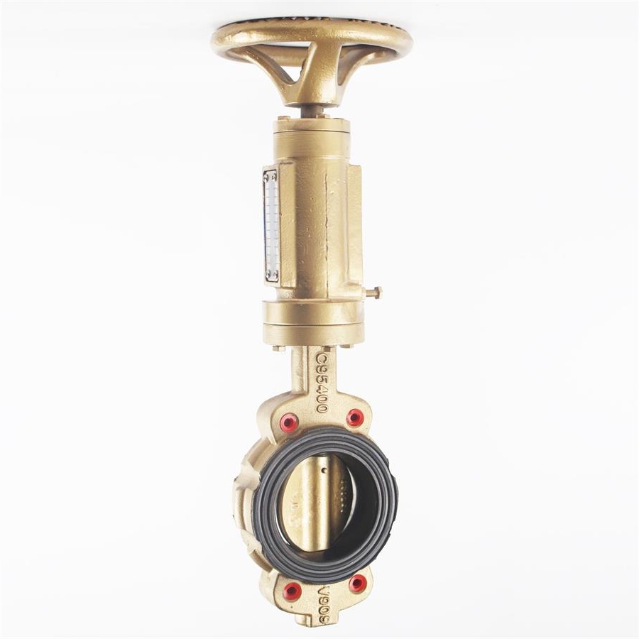 青铜螺旋半凸耳船阀