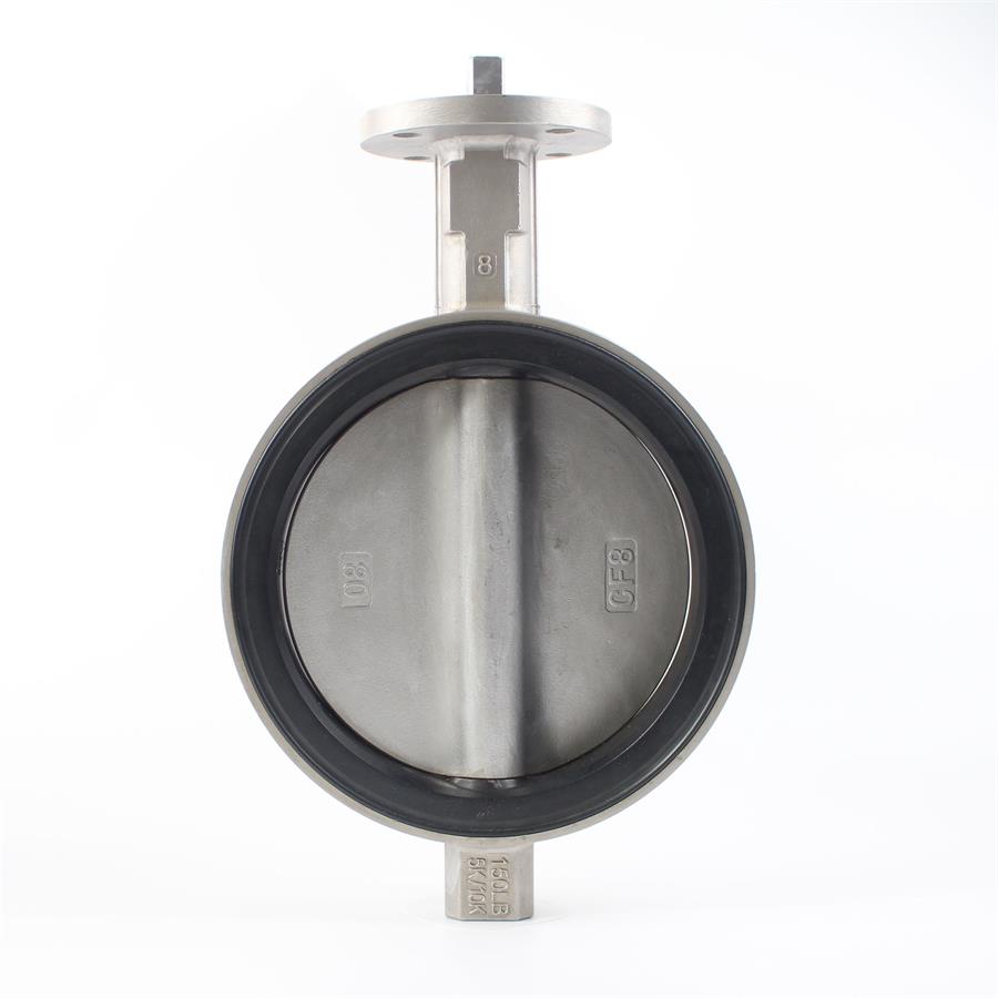 不锈钢无头工业蝶阀