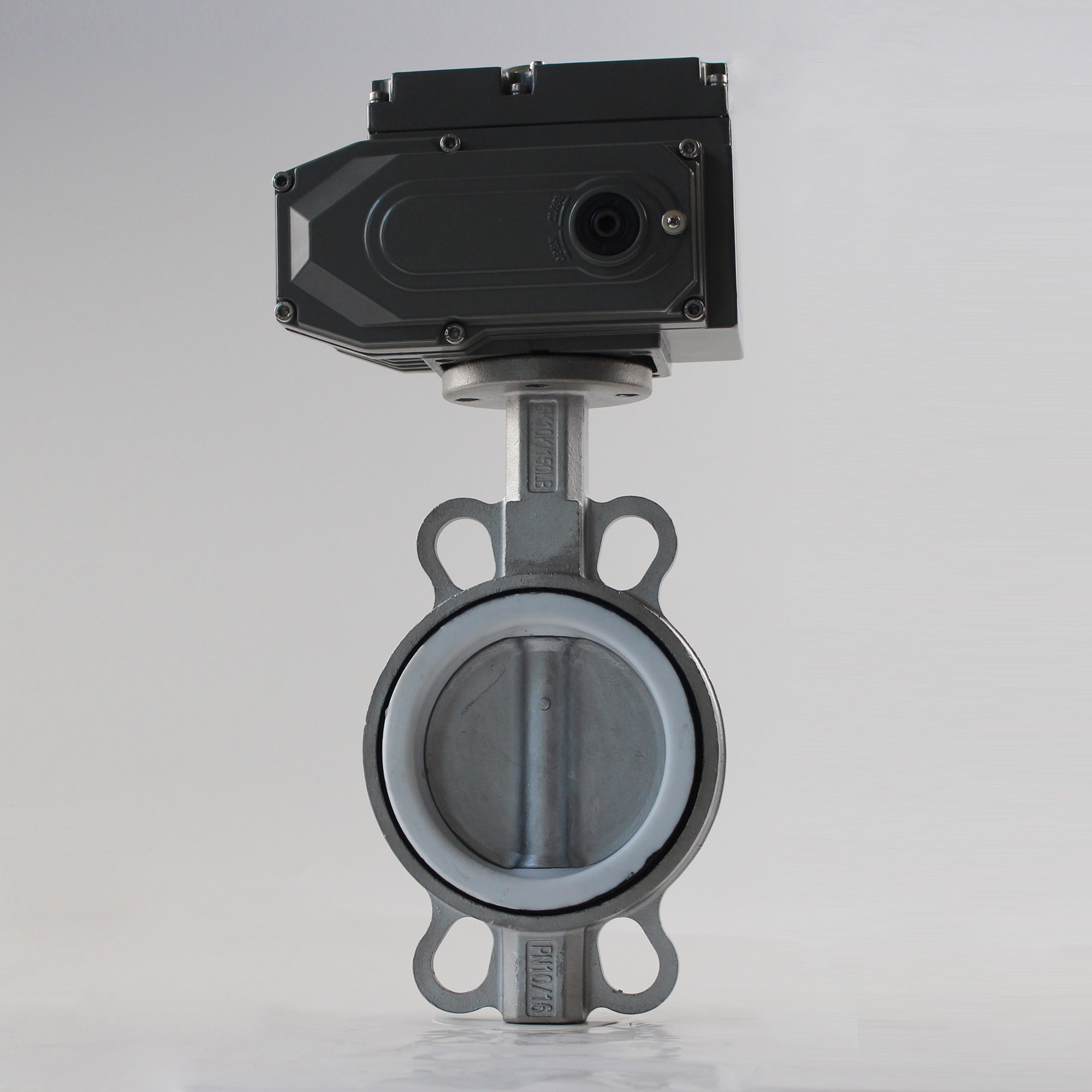 不锈钢电动对夹蝶阀