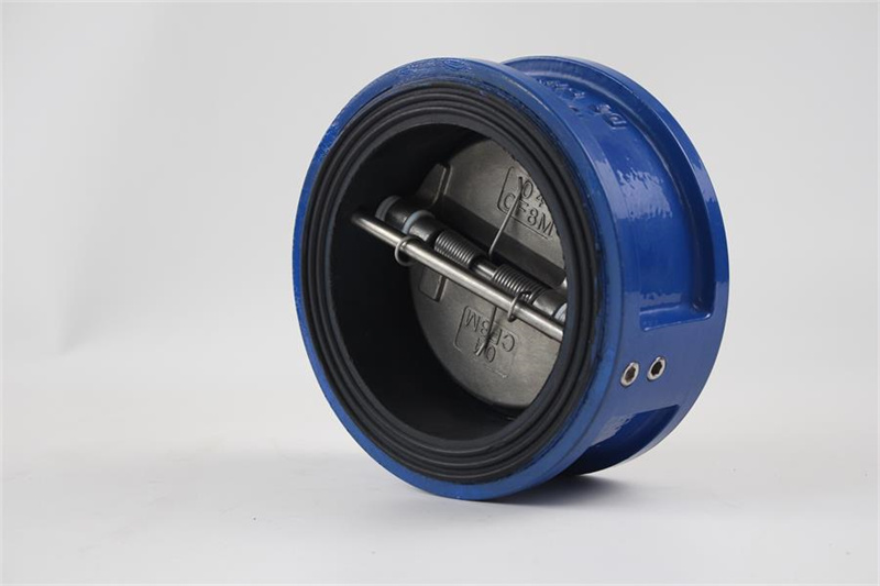 包胶对夹止回阀