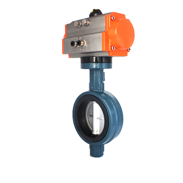 D671X3-16CP球铁气动工业蝶阀