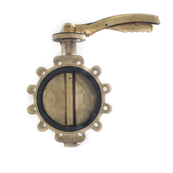 青铜手柄凸耳船阀