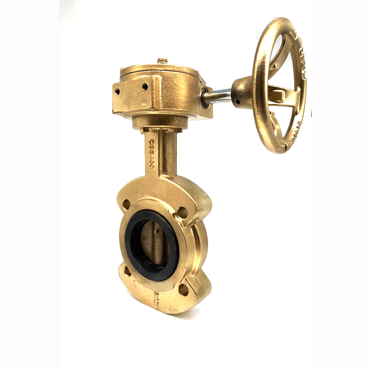 青铜涡轮半凸耳船阀